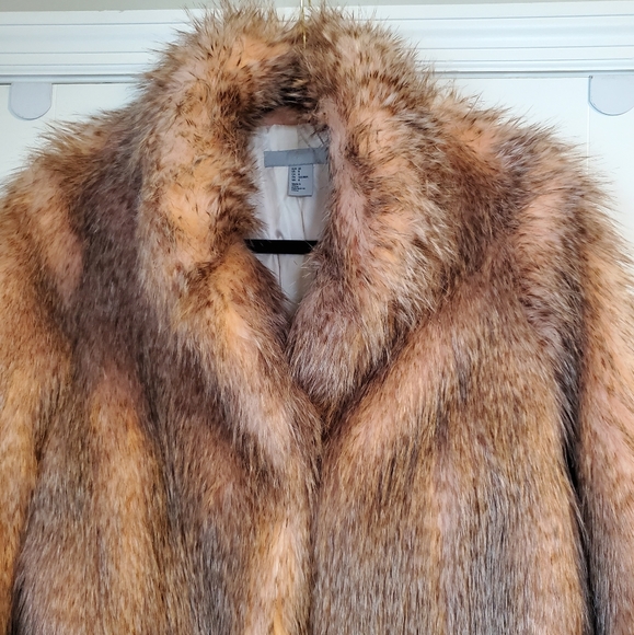 FAUX FUR COAT - Picture 3 of 7